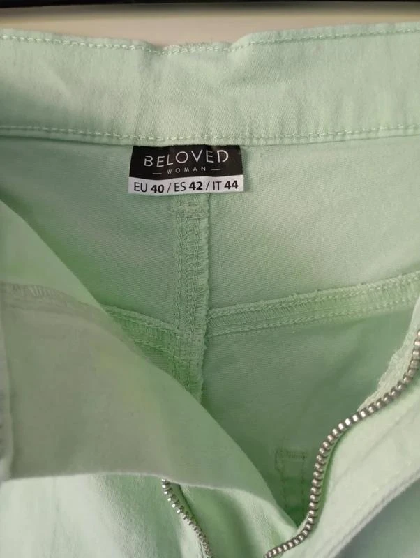 Pantalones Verde Menta Pastel – Estilo Vintage/Casual 🌿40 – photo 2